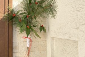 お正月飾り　無添加住宅ライブハウス