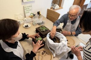 ワークショップ　無添加住宅ライブハウス　炭化コルク